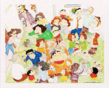 pintoo-h2984-crayon-shin-chan---family-hotpot-sukiyaki-500-pieces-jigsaw-puzzle