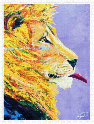 pintoo-h2986-kouki-doi---playful-lion-1200-pieces-jigsaw-puzzle