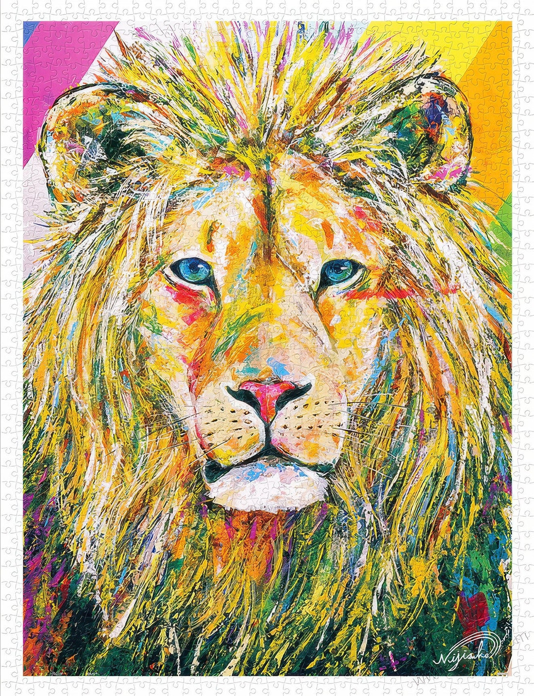 pintoo-h3002-kouki-doi---rising-star---lion-1200-pieces-jigsaw-puzzle
