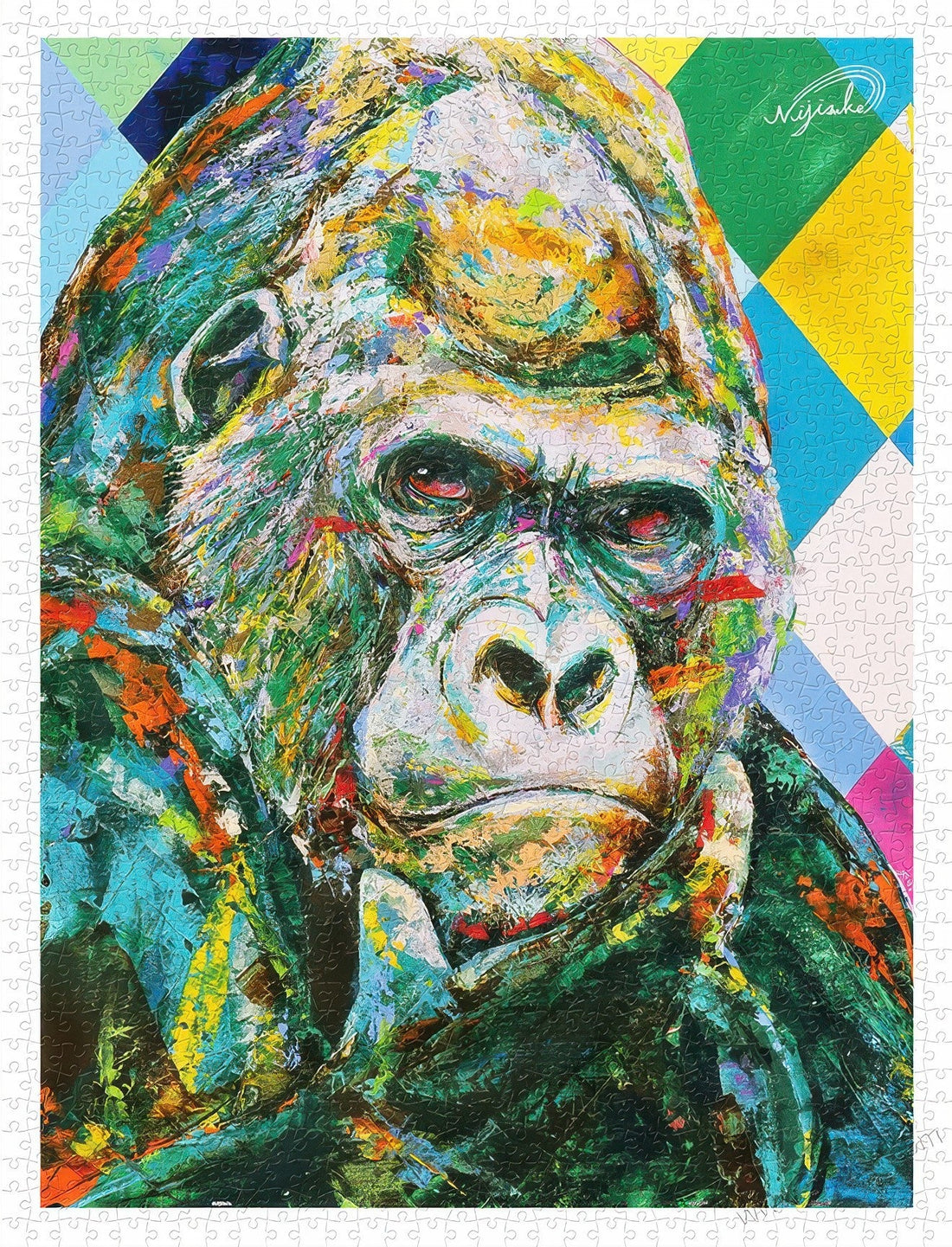pintoo-h3004-kouki-doi---rising-star---gorilla-1200-pieces-jigsaw-puzzle