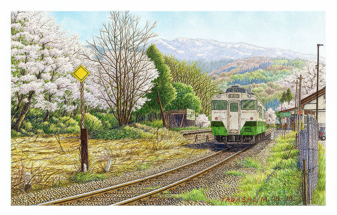 pintoo-h3053-tadashi-matsumoto---winter-goes,-spring-comes-1000-pieces-jigsaw-puzzle