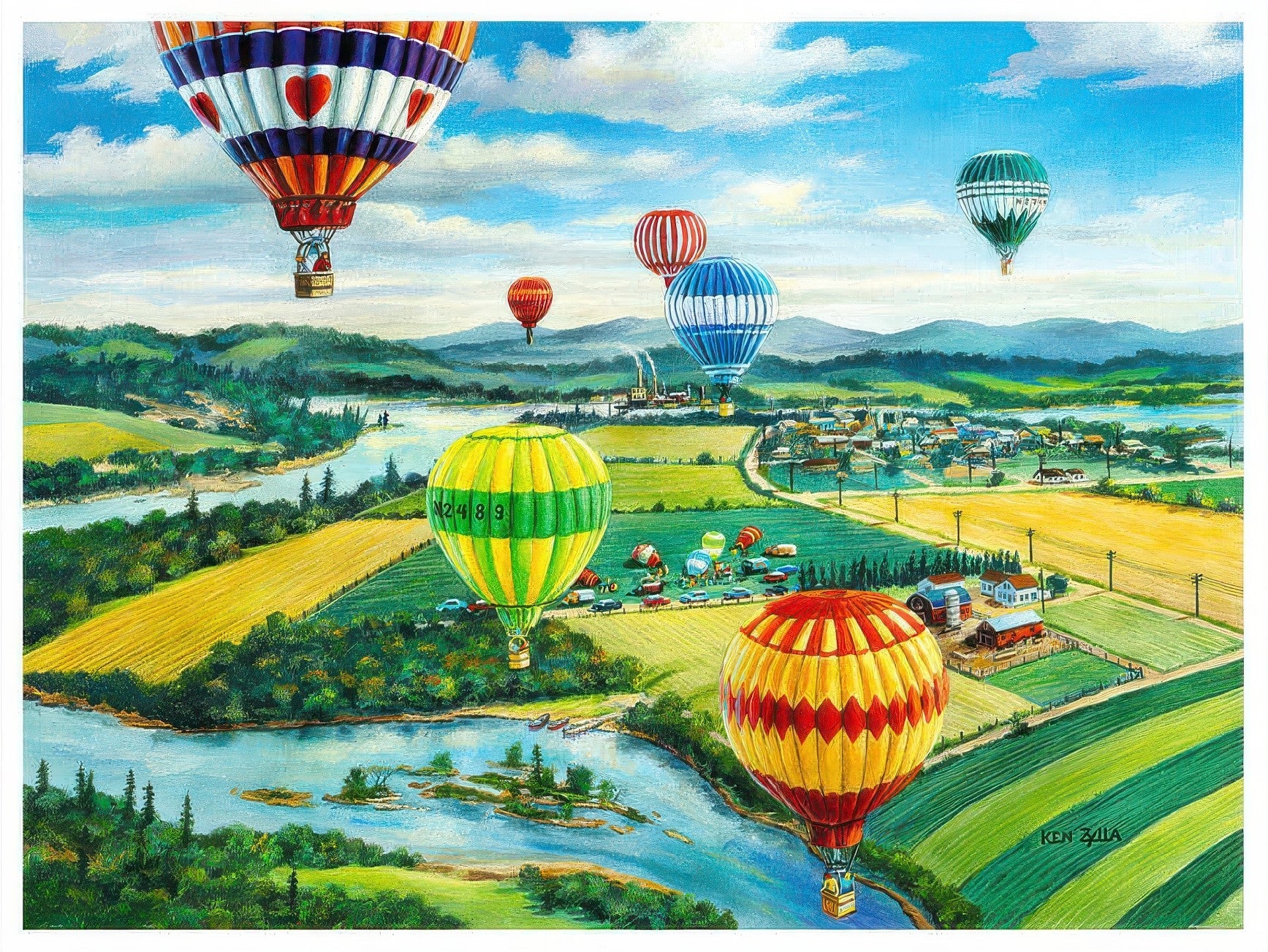 pintoo-h3075-ken-zylla---flying-into-the-clouds-4800-pieces-jigsaw-puzzle