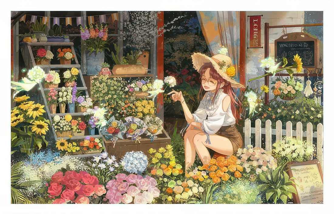 pintoo-h3111-dong-long-dong---elf-flower-shop-1000-pieces-jigsaw-puzzle