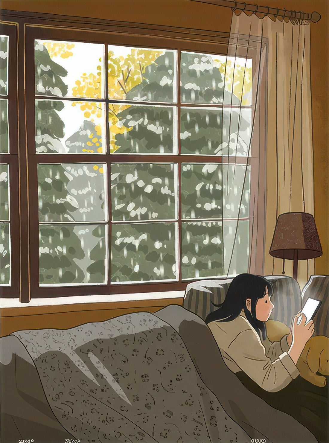 pintoo-h3126-li-ningjing---human-seasons---major-snow-300-pieces-jigsaw-puzzle