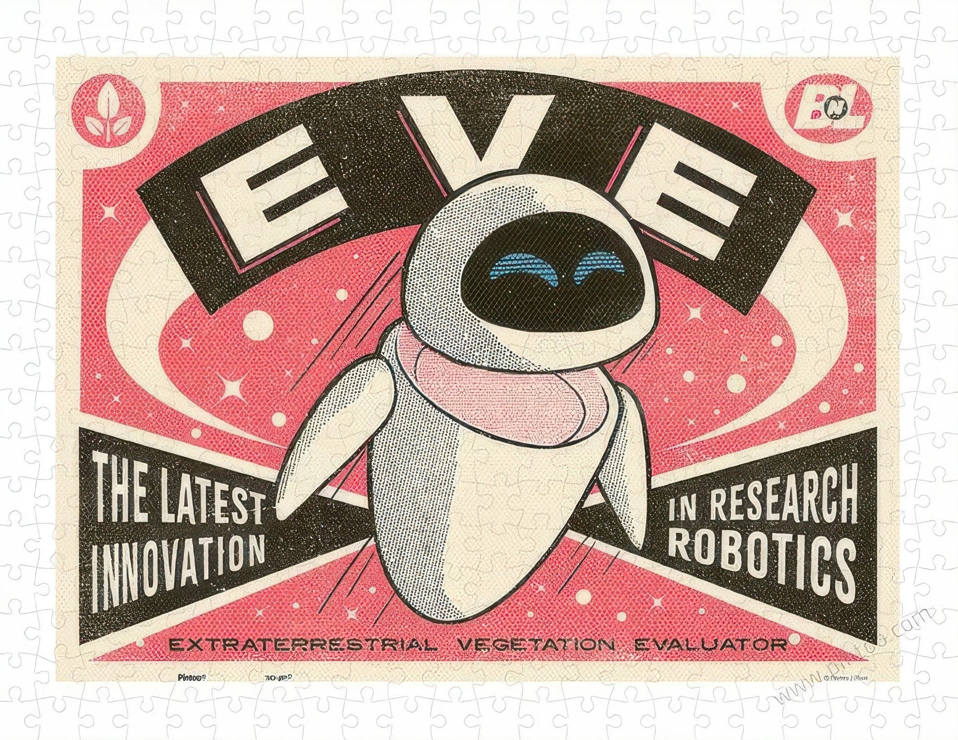 pintoo-h3135-classic-story---wall-e---eve-300-pieces-jigsaw-puzzle