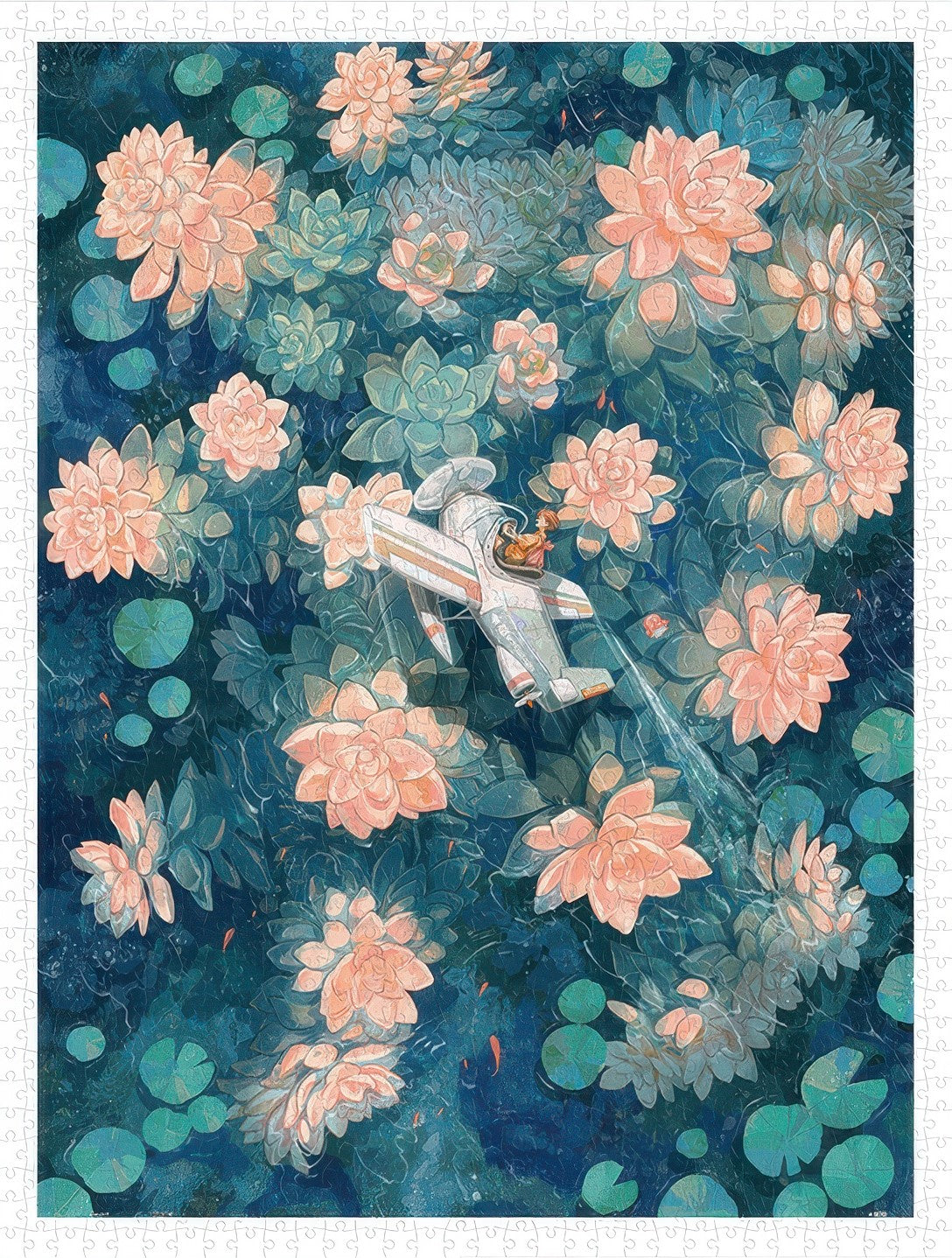 pintoo-h3139-03-dong-long-dong---flying-over-the-succulent-sea-300-pieces-jigsaw-puzzle