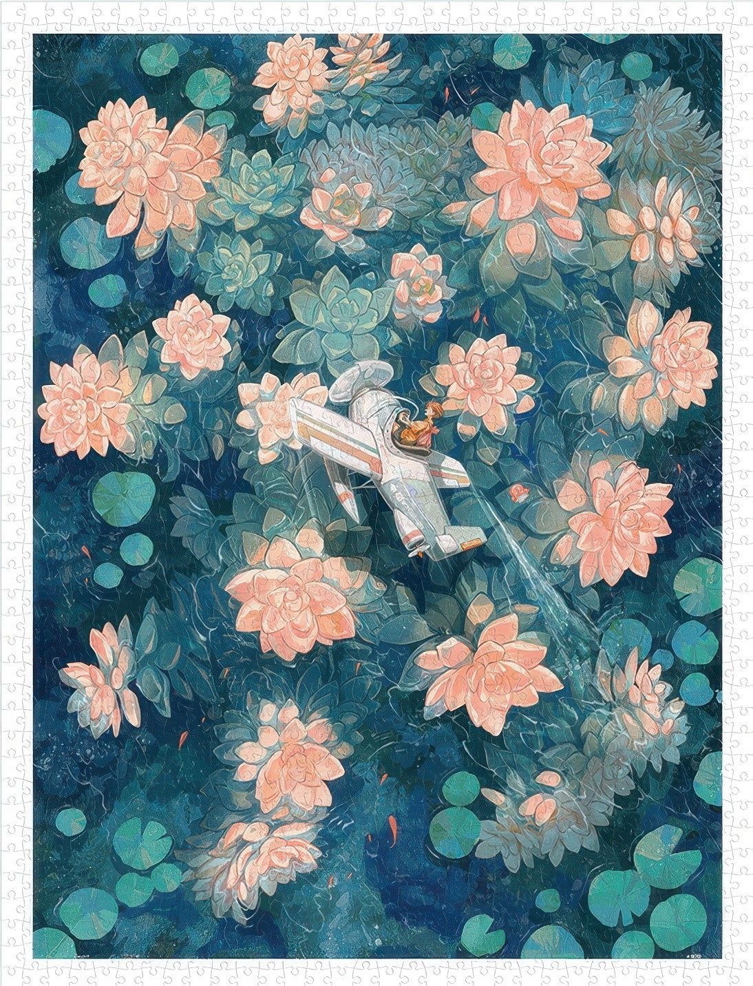 pintoo-h3139-45-dong-long-dong---flying-over-the-succulent-sea-4500-pieces-jigsaw-puzzle