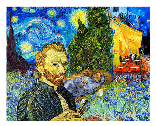 Pintoo • Vincent van Gogh • Van Gogh's Realm　2000 PCS　Plastic Jigsaw Puzzle
