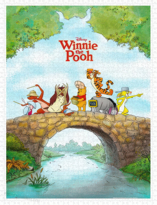 Pintoo H3150　Winnie the Pooh • Classic / Hundred Acre Wood　1200 Pieces Plastic Jigsaw Puzzle