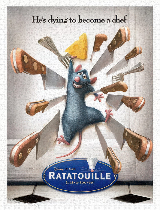 Pintoo H3153　Ratatouille • Classic / Remy　1200 Pieces Plastic Jigsaw Puzzle