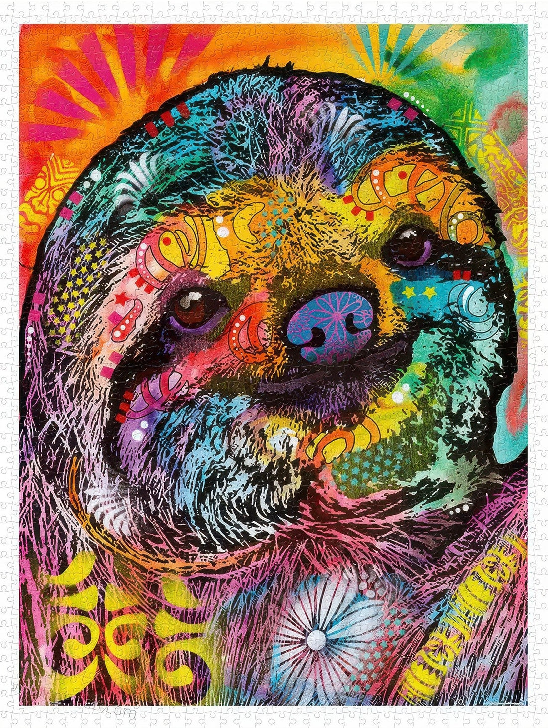 pintoo-h3177-animal-sloth-smile-1200-pieces-plastic-jigsaw-puzzle