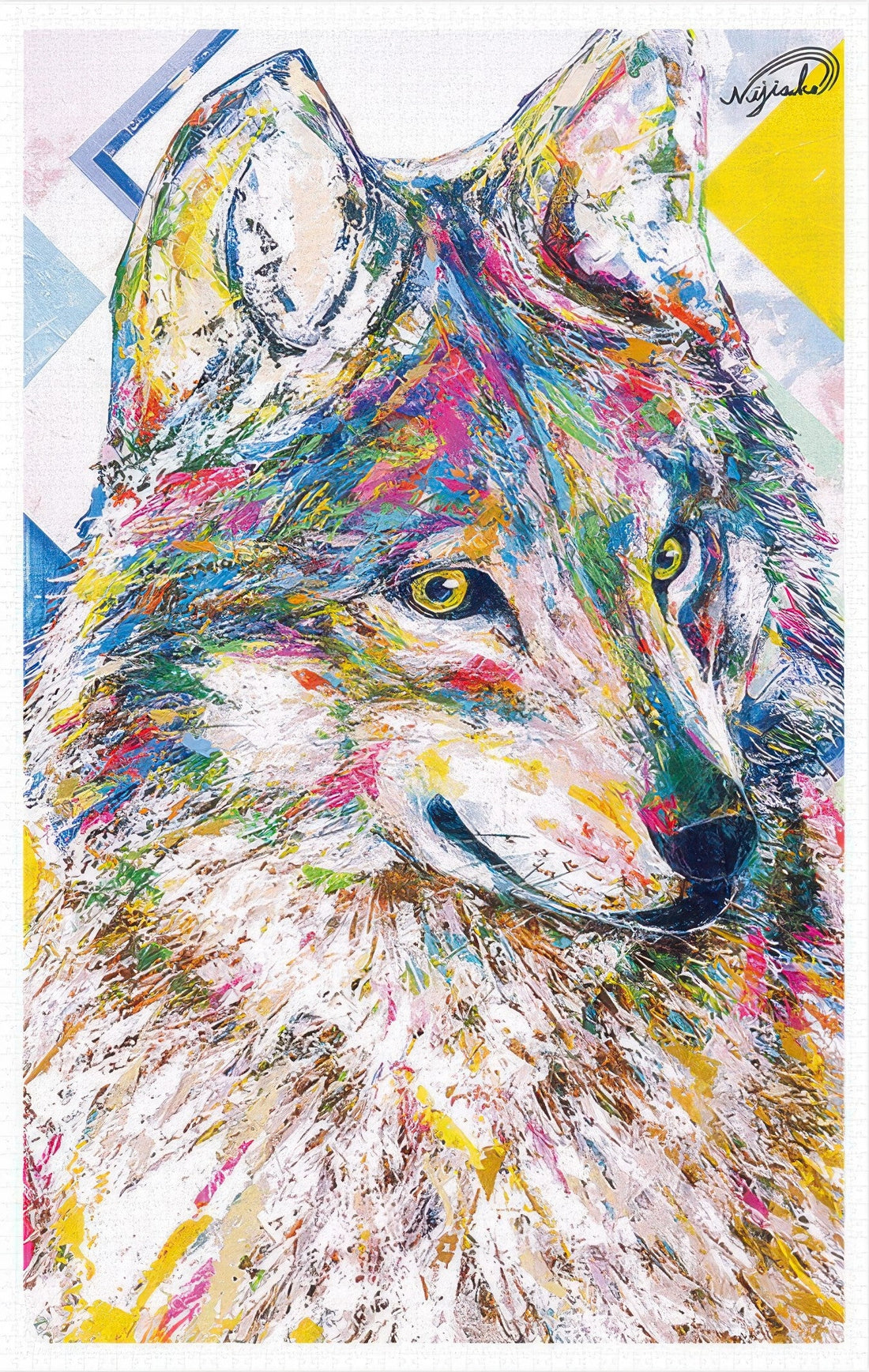 pintoo-h3193-40-kouki-doi---rising-star---gray-wolf-4000-pieces-jigsaw-puzzle