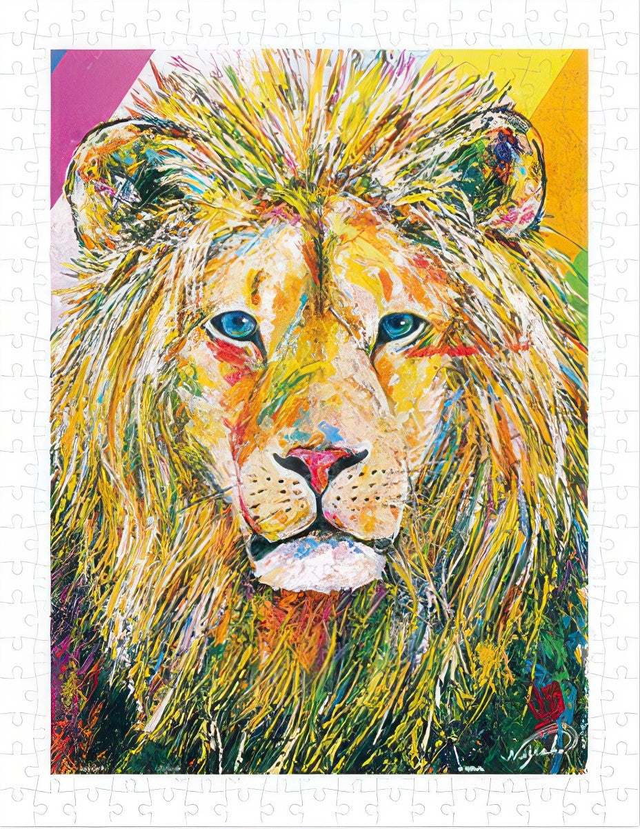 pintoo-h3194-03-kouki-doi---rising-star---lion-300-pieces-jigsaw-puzzle