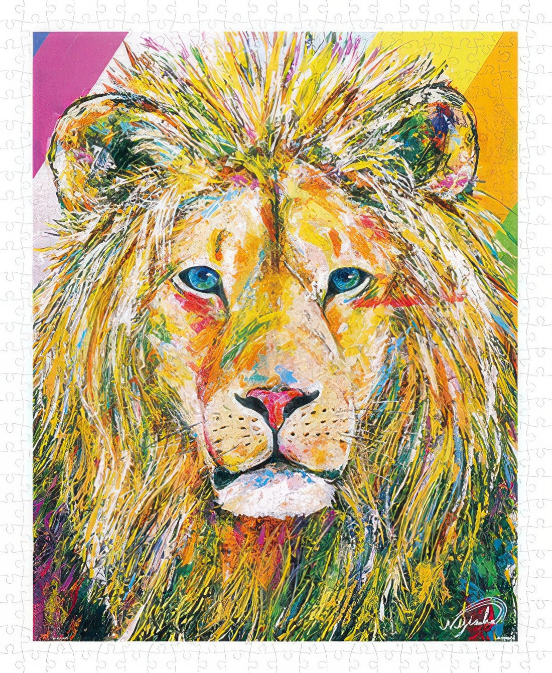 pintoo-h3194-05-kouki-doi---rising-star---lion-500-pieces-jigsaw-puzzle