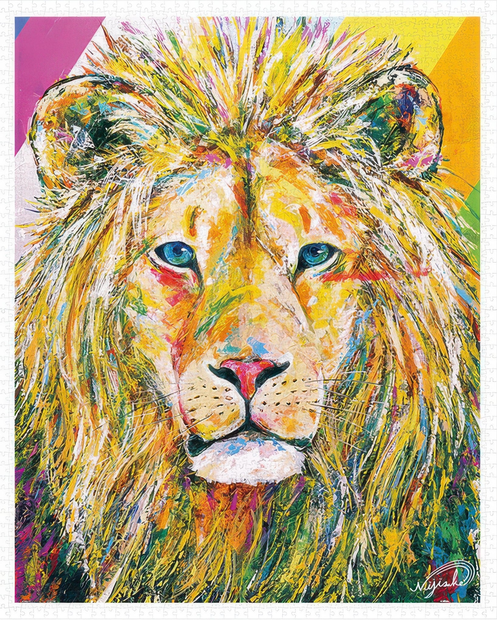 pintoo-h3194-20-kouki-doi---rising-star---lion-2000-pieces-jigsaw-puzzle