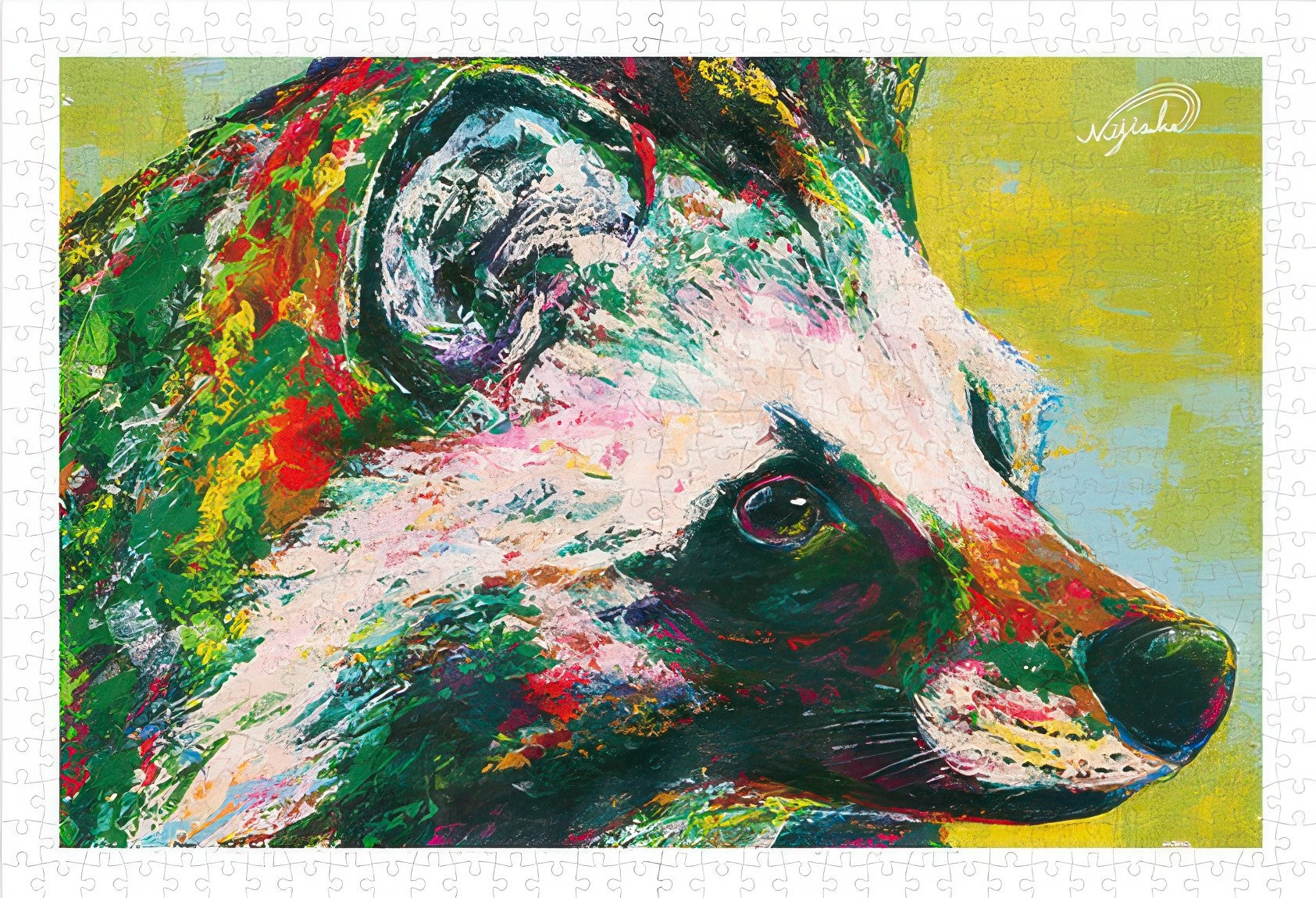 pintoo-h3197-06-kouki-doi---rising-star---cherished-raccoon-dog-600-pieces-jigsaw-puzzle