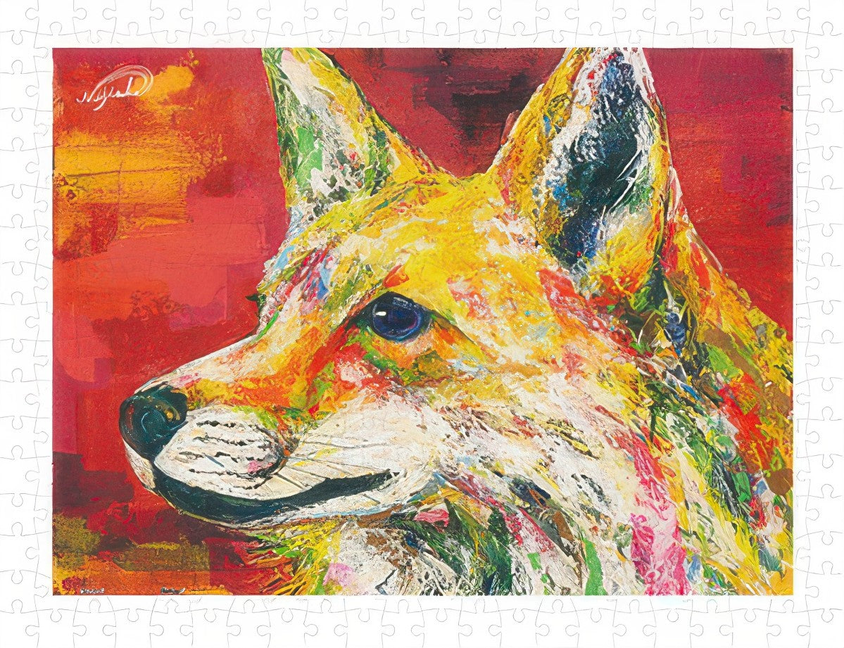 pintoo-h3198-03-kouki-doi---rising-star---cherished-fox-300-pieces-jigsaw-puzzle