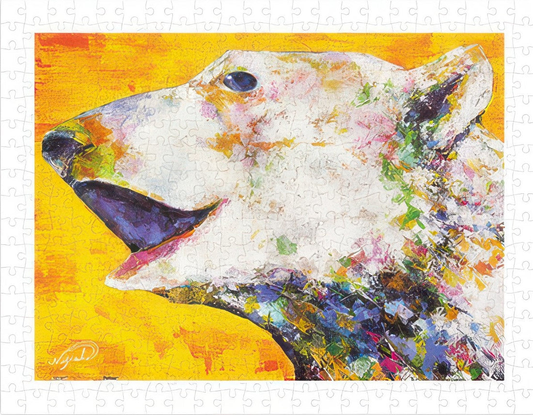 pintoo-h3200-03-kouki-doi---rising-star---cherished-polar-bear-300-pieces-jigsaw-puzzle