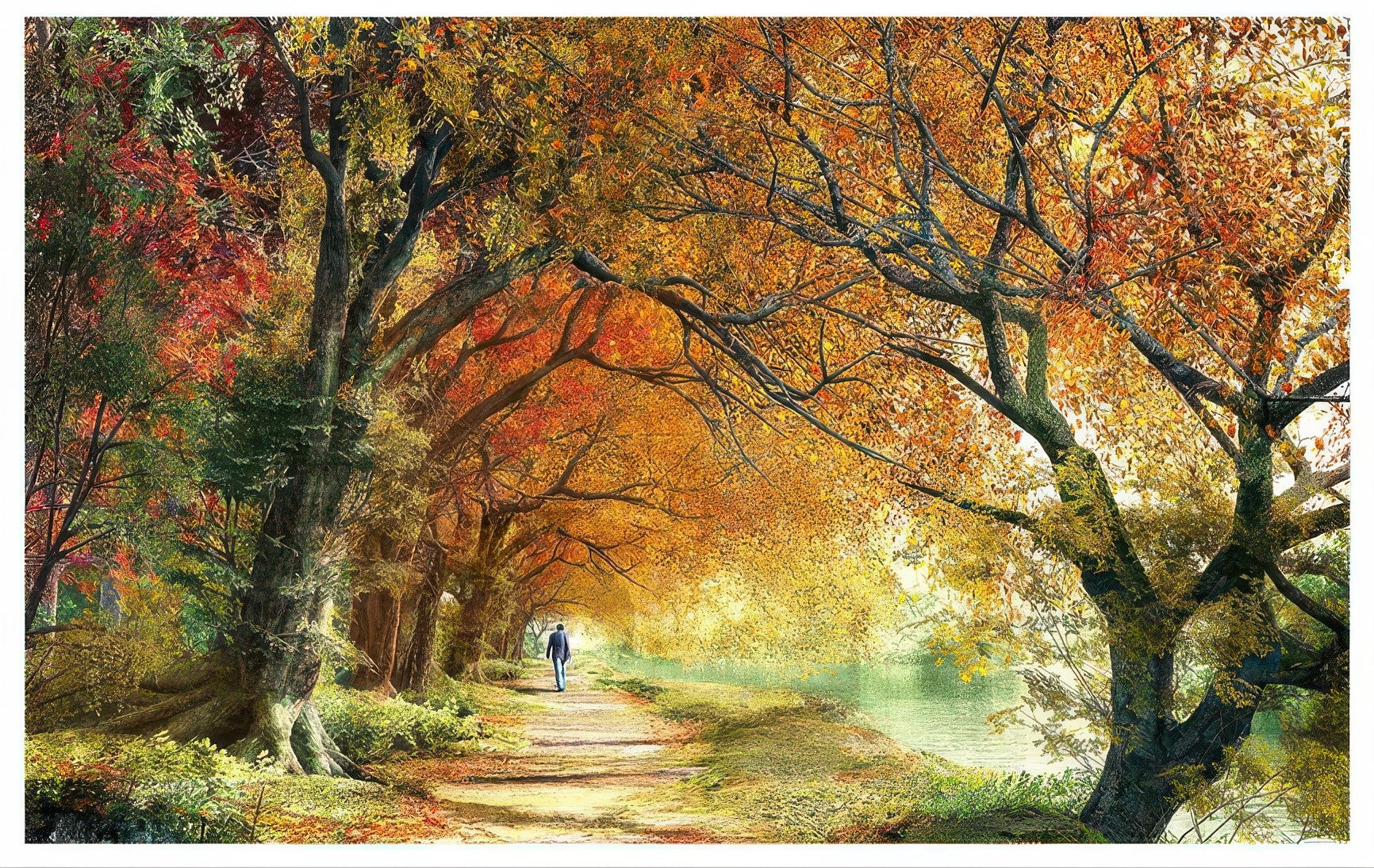 pintoo-h3245-dominic-davison---long-autumn-day-4000-pieces-jigsaw-puzzle