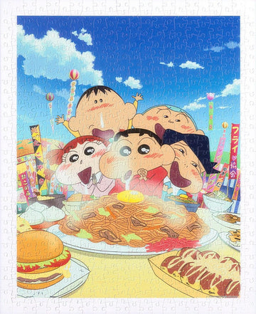 pintoo-h3280-crayon-shin-chan---super-delicious-stir-fried-noodles-500-pieces-jigsaw-puzzle
