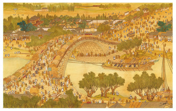 pintoo-h3407-smart---bear-upstream-picture---rainbow-bridge-4000-pieces-jigsaw-puzzle