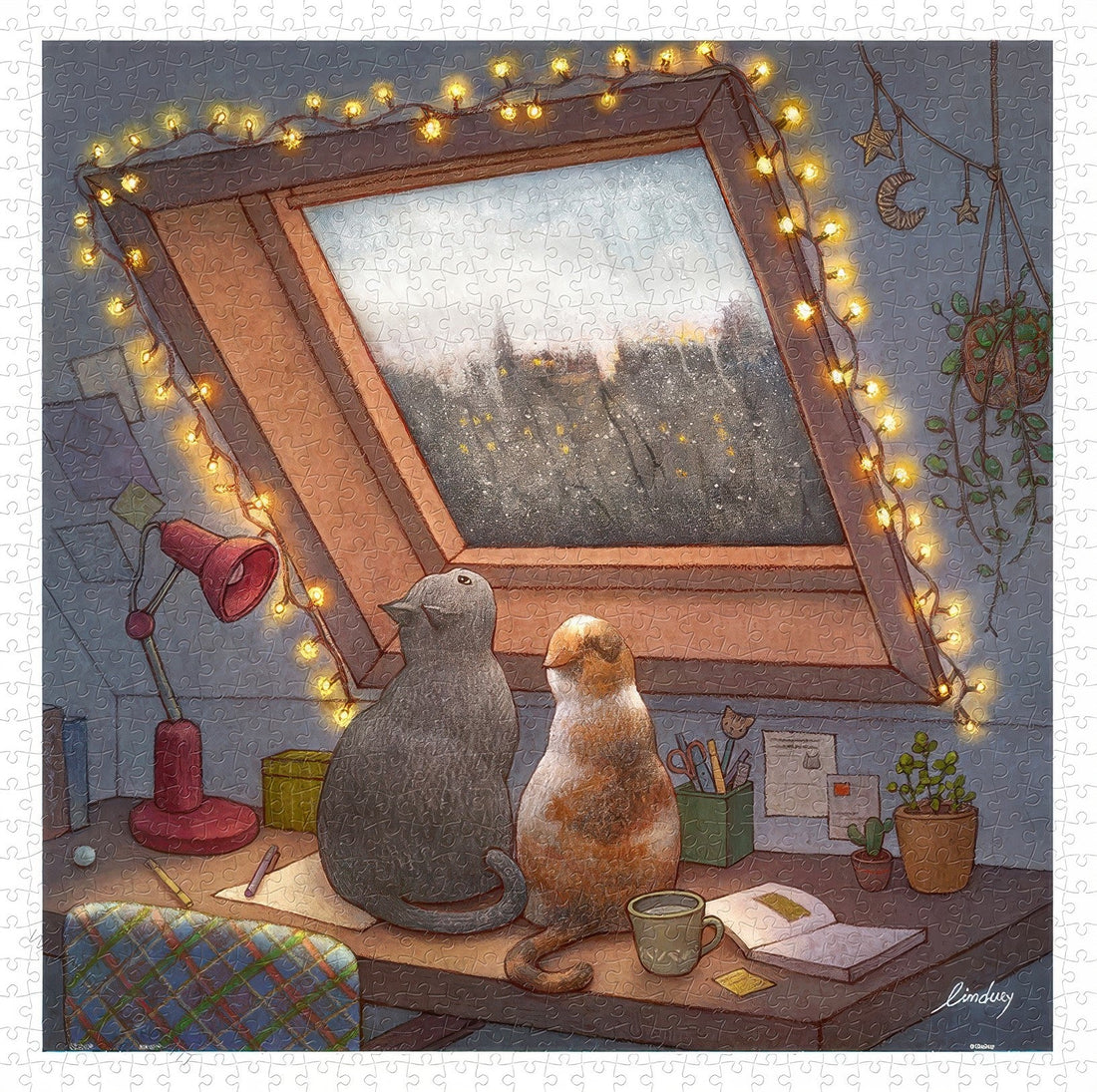 pintoo-h3455-limduey---rainy-days-900-pieces-jigsaw-puzzle