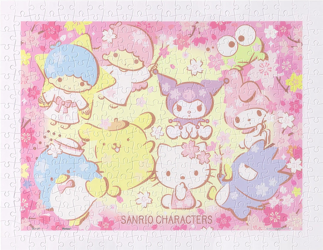 pintoo-h3501-sanrio-series---cherry-blossom-wishes-300-pieces-jigsaw-puzzle