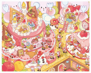 pintoo-h3541-45-hoshino-memeko---cake-party-4500-pieces-jigsaw-puzzle