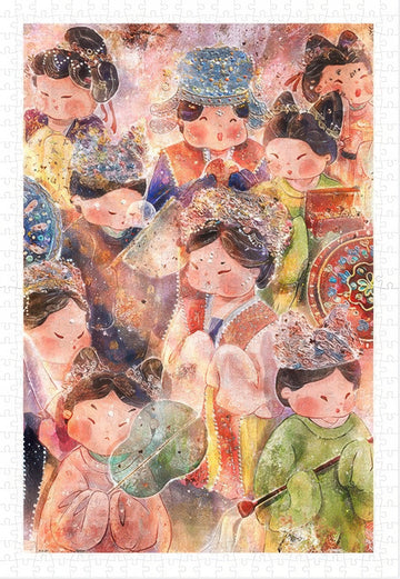 pintoo-h3597-06-yu-jun-shan-jian---where-the-lights-are-dim-600-jigsaw-puzzle