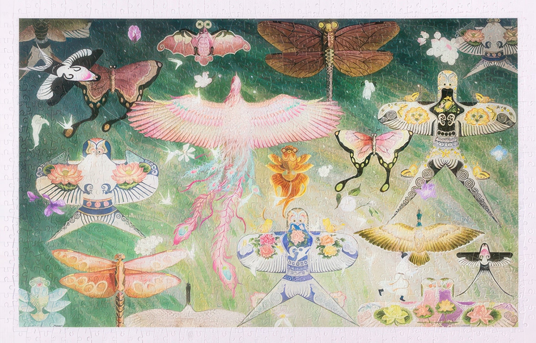 pintoo-h3602-sesame-tangyuan---spring-breeze-sends-kites-1000-jigsaw-puzzle