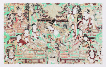 pintoo-h3604-dunhuang-mural-puzzle---pipa-back-playing-1000-pieces-jigsaw-puzzle