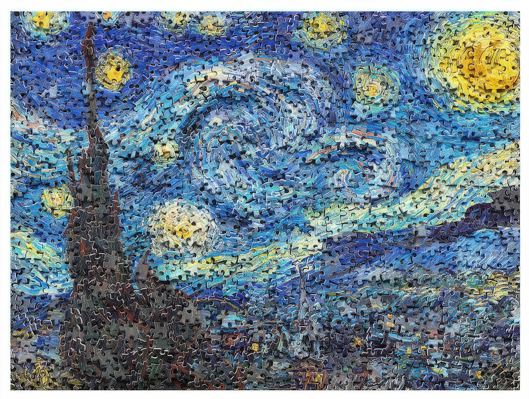 pintoo-h3695-puzzle-within-a-puzzle---van-gogh---starry-night-4800-pieces-jigsaw-puzzle