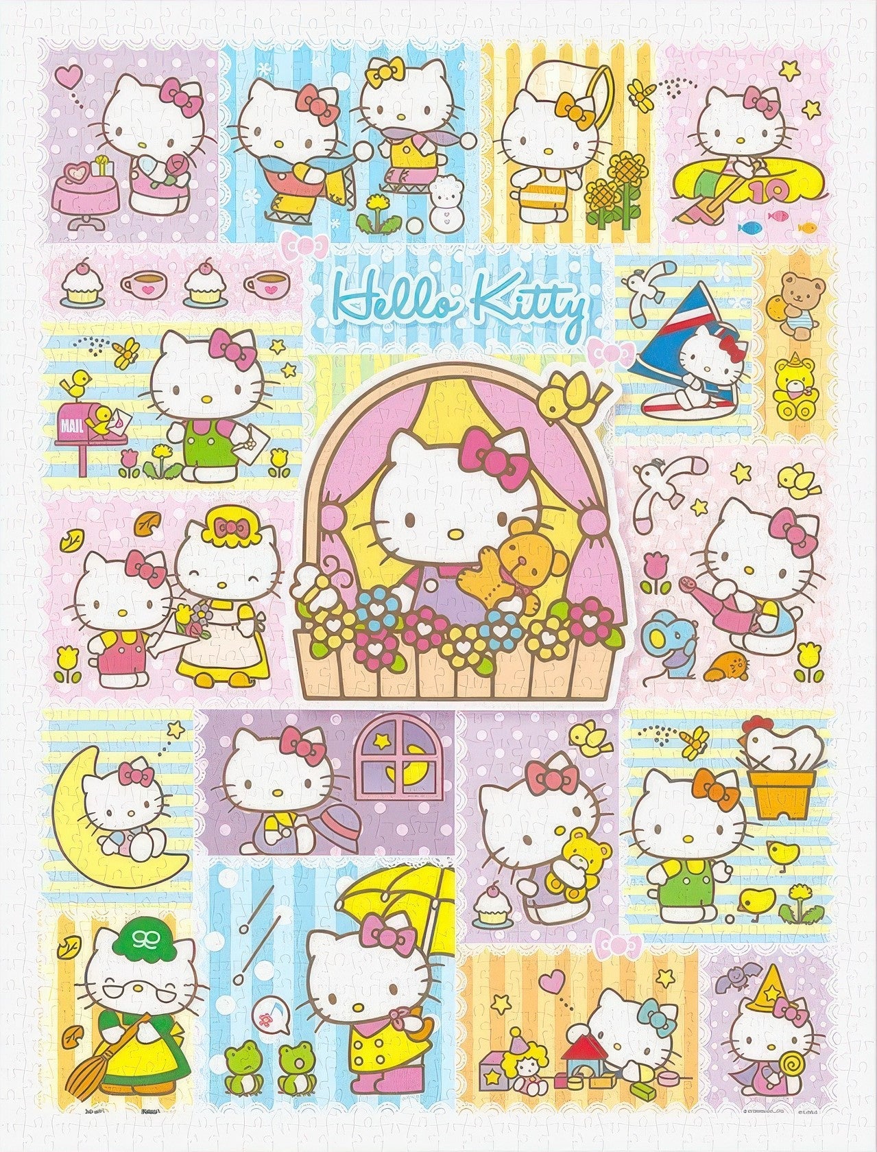 pintoo-h3719-hello-kitty-blooming-memory-1200-pieces-plastic-jigsaw-puzzle