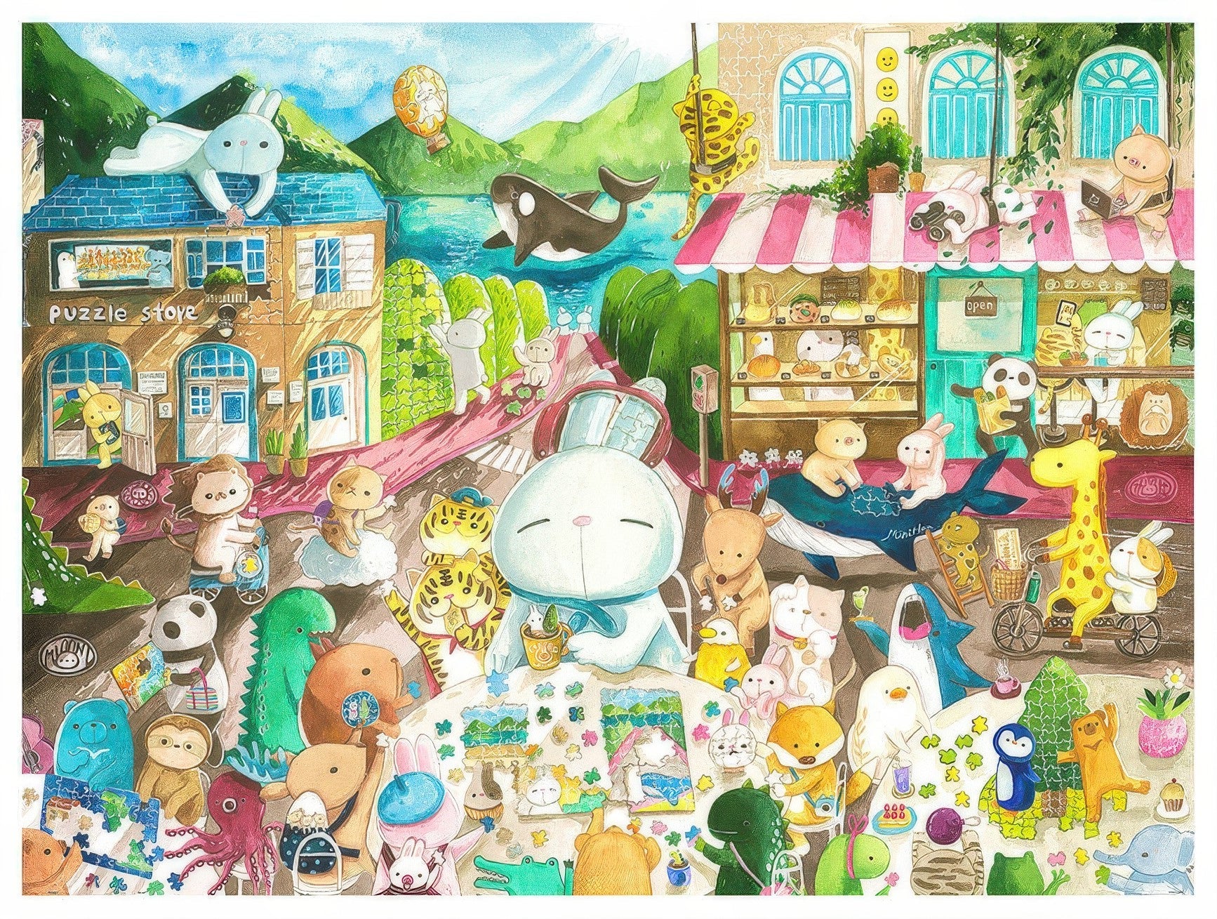 pintoo-h3780-minihan-rabbit---puzzle-carnival-4800-pieces-jigsaw-puzzle