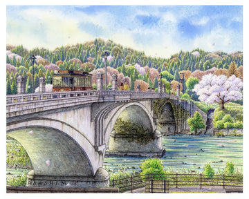 pintoo-h3842-tadashi-matsumoto---spring-radiance-flowing-water-2000-pieces-jigsaw-puzzle