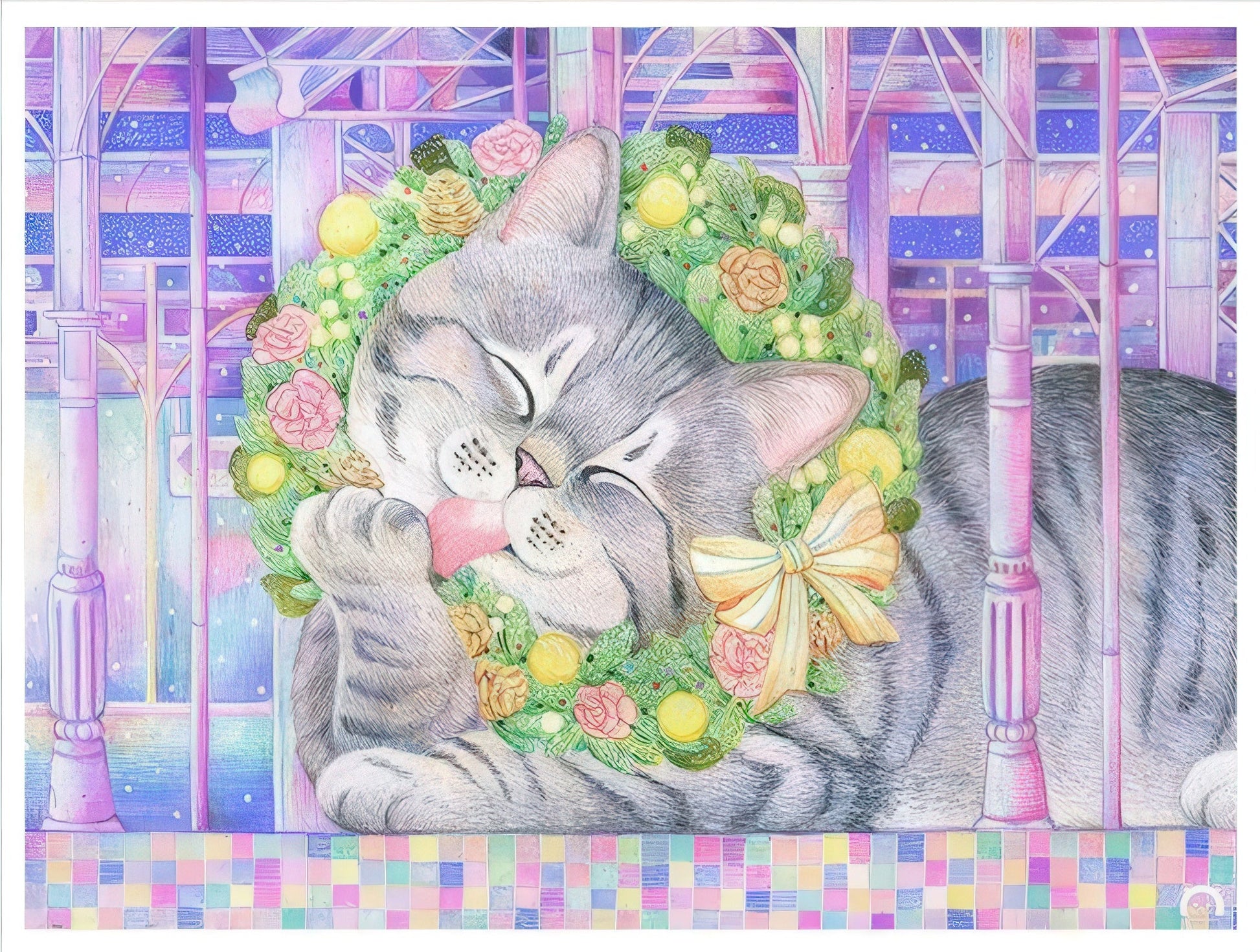 pintoo-h3853-cotton-lion---cat-station-4800-pieces-jigsaw-puzzle