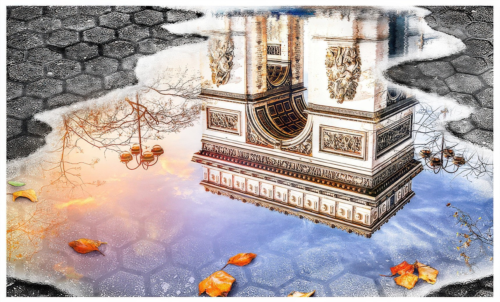 pintoo-h3869-underwater-scene-series---arc-de-triomphe-6000-pieces-jigsaw-puzzle