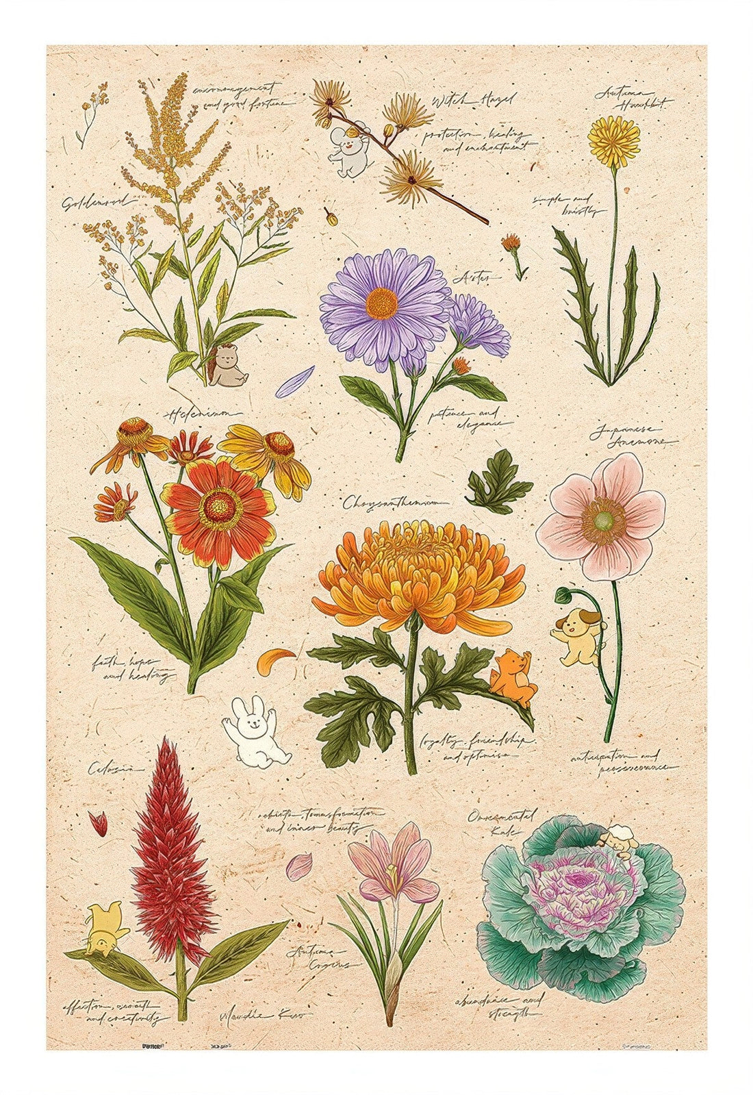 pintoo-h3895-mandy---autumn-flowers-600-pieces-jigsaw-puzzle