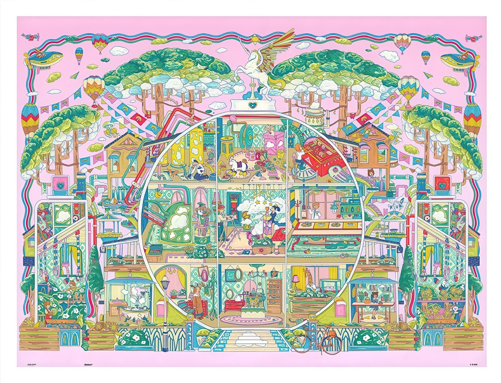 pintoo-h3902-egg-eater---peter-pan's-cloud-factory-1200-pieces-jigsaw-puzzle