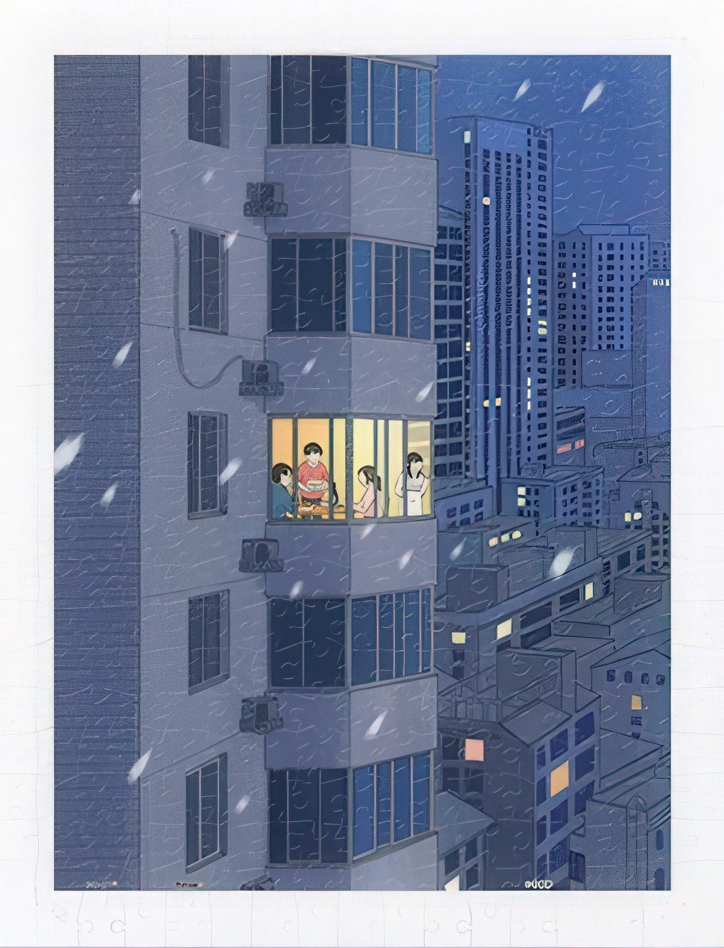 pintoo-h3930-human-seasons-series---major-cold-300-pieces-jigsaw-puzzle