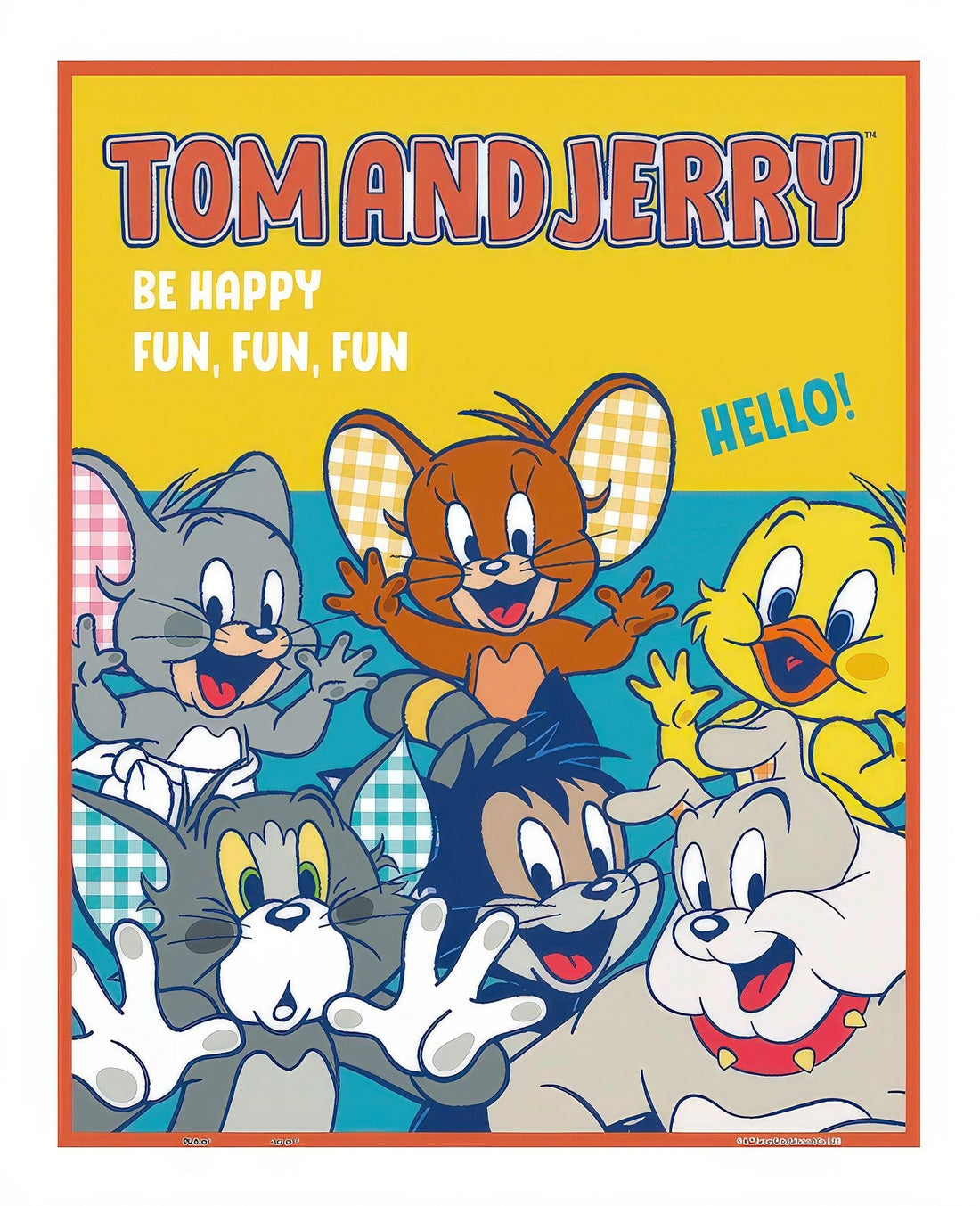 pintoo-h3965-tom-and-jerry-series---hello!-smile-500-pieces-jigsaw-puzzle