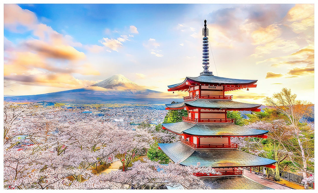 pintoo-h4037-japan---fuji-sengen-shrine-6000-pieces-jigsaw-puzzle