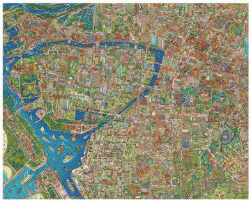 pintoo-h4103-tom-parker---tainan-map-8000-pieces-jigsaw-puzzle