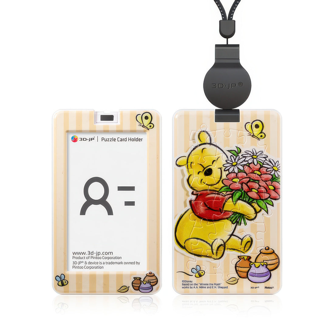 pintoo-ha1049-winnie-the-pooh-spring-pooh-18-pieces-plastic-card-holder-puzzle