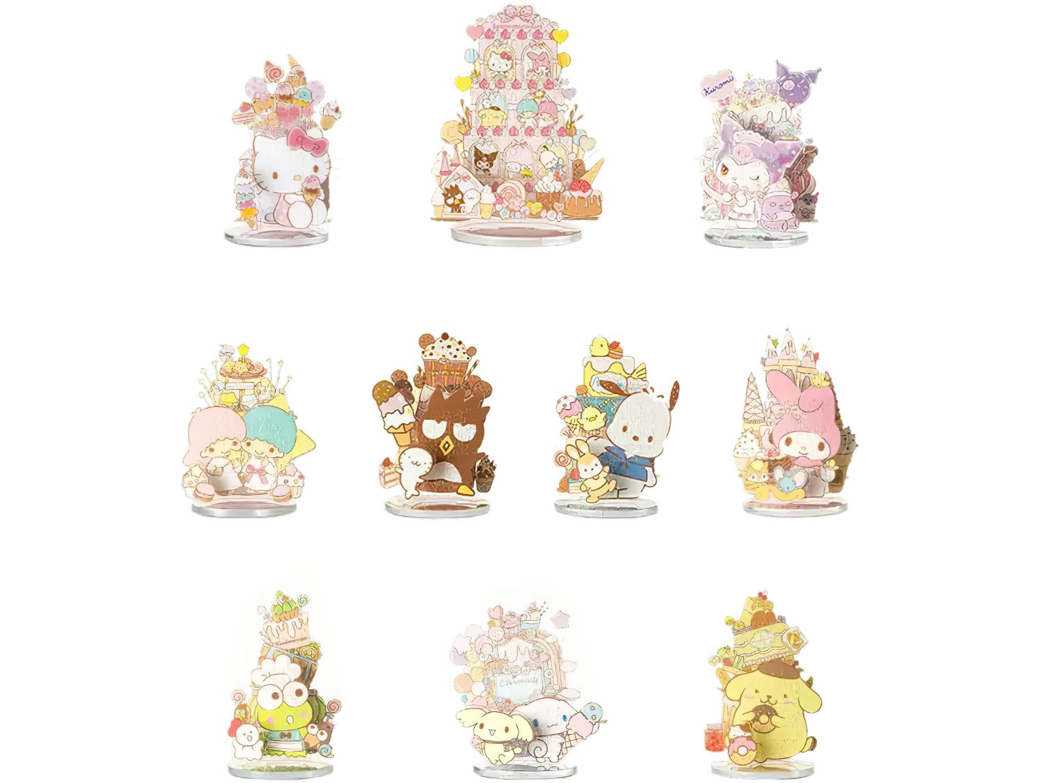 Pintoo • Sanrio • Dessert, Please　550 BB　Misc Goods