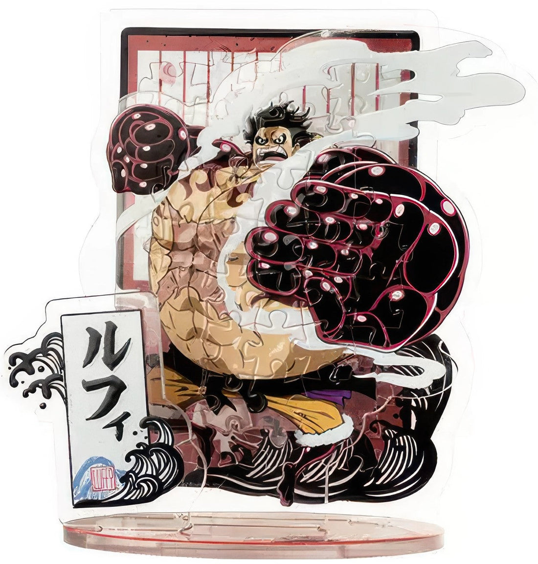 pintoo-hd1006-one-piece---luffy-60-pieces-display-puzzle