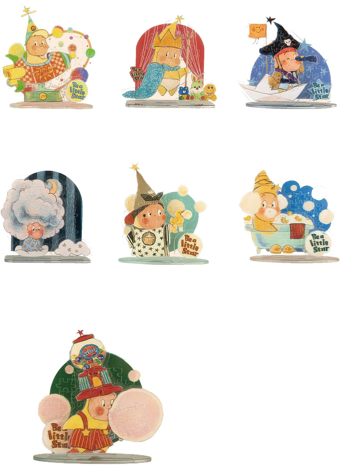 pintoo-hd1020-twinkle-twinkle-star-people---century-fairytale-series-314-blind-box-display-puzzle