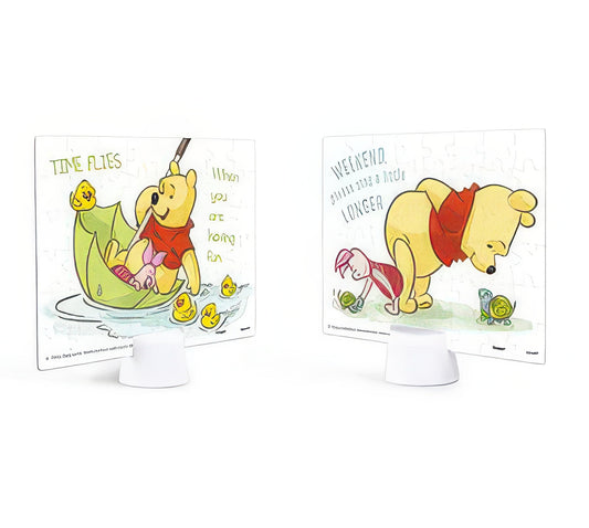 Pintoo HF1018　Winnie the Pooh • Secret of Time　48 Pieces Plastic Jigsaw Puzzle