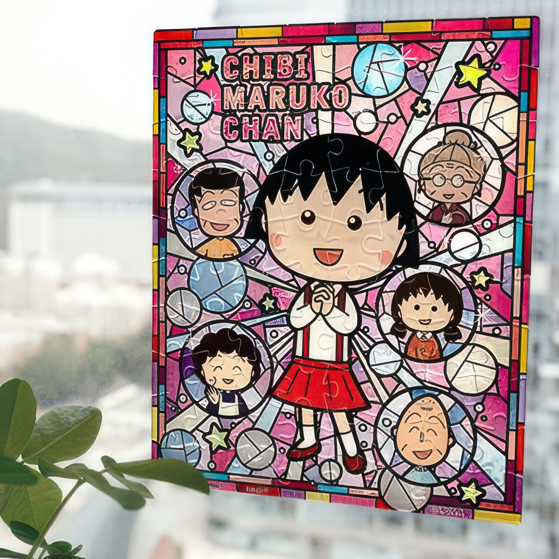 pintoo-hh1001-chibi-maruko-chan-maruko-s-family-80-pieces-crystal-jigsaw-puzzle