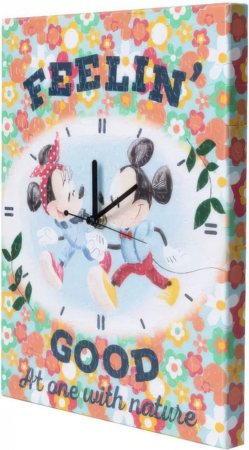 pintoo-hk1029-mickey-and-friends-series---spring-wandering-time-366-pieces-canvas-clock-puzzle